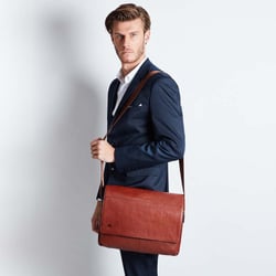 Сумка для ноутбука 14″ Piquadro BLACK SQUARE (B3) Tobacco CA4639B3_CU