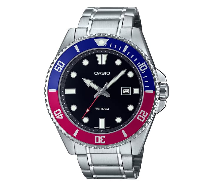 Чоловічий годинник Casio STANDARD Analogue MDV-107D-1A3