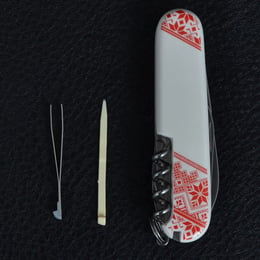 Швейцарський складаний ніж 91мм Victorinox SPARTAN UKRAINE 1.3603.7_T0051r