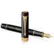 Ручка перьевая Parker DUOFOLD 135th Anniversary Precious Black GT FP18-С F