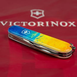 Швейцарський складаний ніж Victorinox SPARTAN UKRAINE 1.3603.7.T3100p