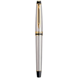 Ручка перова Waterman EXPERT Stainless Steel GT FP F