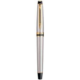 Ручка перова Waterman EXPERT Stainless Steel GT FP F