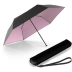 Парасолька механічна Knirps US.050 Ultra Light Slim Manual/Black Rose UV Coating Kn95 0050 1009