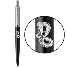 Ручка шариковая Parker JOTTER ZODIAC Bond Street Black CT BP Деревянная Змея