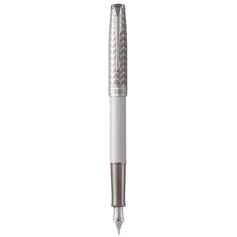 Ручка перова Parker SONNET Metal & Pearl Lacquer CT FP18 F