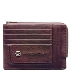 Картхолдер с монетницей Piquadro VIBE D.Brown PU1243VI_TM