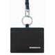 Картхолдер з ремінцем на шию Piquadro BLUE SQUARE (B2) Black AC6257B2R_N