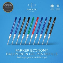 Стержень Parker QuinkFlow (Economy) шариковый красный M (2 шт)