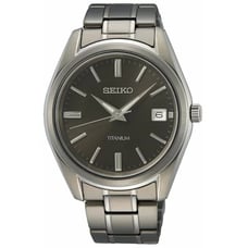 Часы 41 мм Seiko CLASSIC QUARTZ TITANIUM SUR375P1