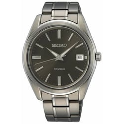 Мужские часы Seiko CLASSIC QUARTZ TITANIUM SUR375P1