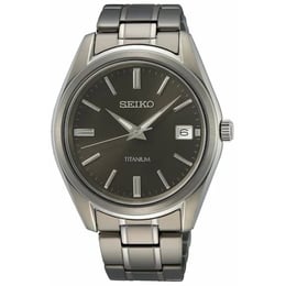 Мужские часы Seiko CLASSIC QUARTZ TITANIUM SUR375P1