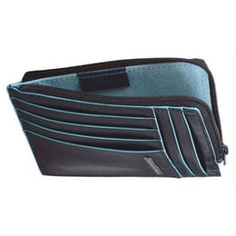 Картхолдер з монетницею Piquadro BLUE SQUARE (B2) Black PU1243B2R_N