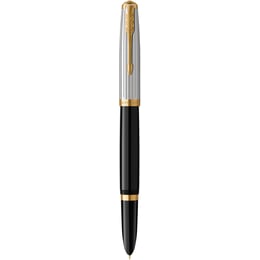Ручка перьевая Parker PARKER 51 Premium Black GT FP F