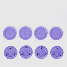 Набор накладок на колеса чемодана (8 шт) Piquadro PQ LIGHT (PQL) Lavander AC6395PQL_VIS