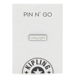 Пін (значок) Kipling LIVE LIGHT PIN New White (31L)