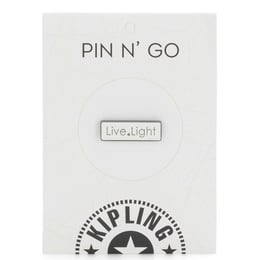 Пін (значок) Kipling LIVE LIGHT PIN New White (31L)
