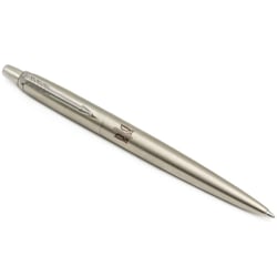 Ручка шариковая Parker JOTTER UKRAINE Stainless Steel CT BP Трезубец ОУН (глад.)