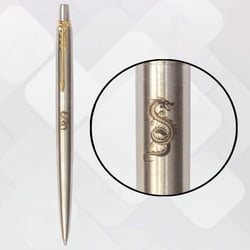 Ручка шариковая Parker JOTTER ZODIAC Stainless Steel GT BP Зеленый Дракон