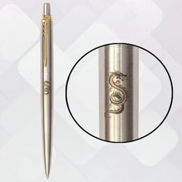 Ручка кулькова Parker JOTTER ZODIAC Stainless Steel GT BP Зелений Дракон