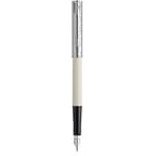 Ручка перьевая Waterman ALLURE Deluxe White CT FP F