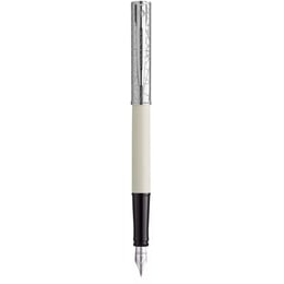 Ручка перова Waterman ALLURE Deluxe White CT FP F