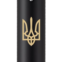 Ручка шариковая Parker IM UKRAINE Matte Black CT BP Трезубец