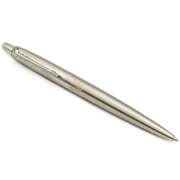 Ручка кулькова Parker JOTTER UKRAINE Stainless Steel CT BP Тризуб білий