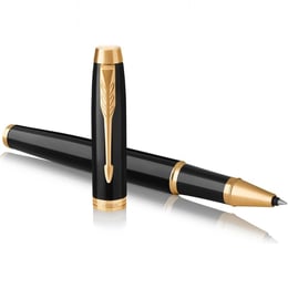 Подарочный набор Parker IM Black GT RB+BP (роллер + шариковая)
