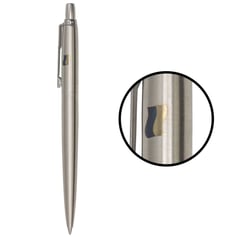 Ручка кулькова Parker JOTTER UKRAINE Stainless Steel CT BP Прапор синьо-жовтий на ковпачку
