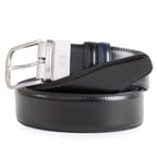 Ремень двусторонний Piquadro CINTURA Black-Blue CU3049C11_NB