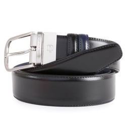 Ремень двусторонний Piquadro CINTURA Black-Blue CU3049C11_NB