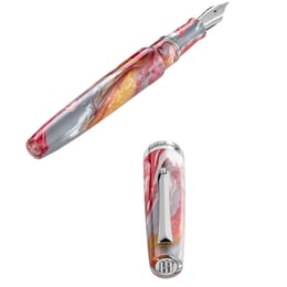 Ручка перова Montegrappa VENETIA TARVISIUM Paris In Bloom CT FP F ISVEN2A_005