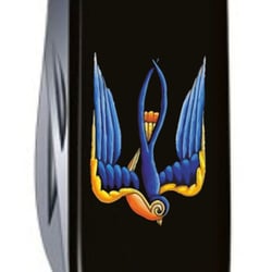 Швейцарський складаний ніж 91мм Victorinox HUNTSMAN UKRAINE 1.3713.3_T1230u