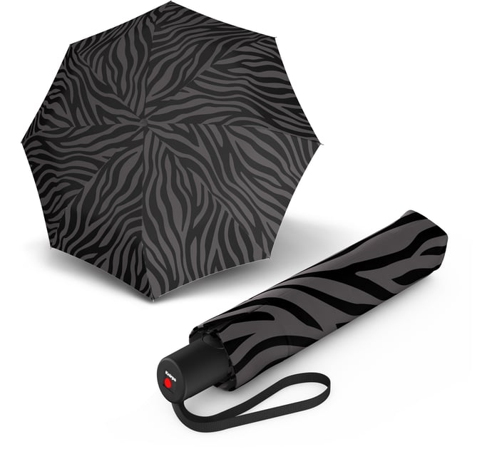 Зонт-автомат Knirps A.200 Medium Duomatic/Zebra Black Kn95 7201 8788