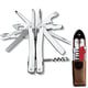 Мультитул Victorinox SWISSTOOL SPIRIT PLUS II 3.0239.L + коричневий шкіряний чохол