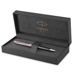 Ручка шариковая Parker SONNET Metal & Grey Lacquer PGT BP
