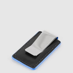 Затискач для банкнот Piquadro BLUE SQUARE (B2) Black PP4857B2-N