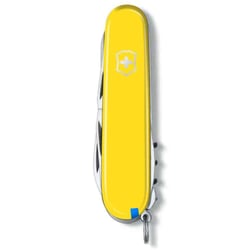 Швейцарський складаний ніж Victorinox CLIMBER UKRAINE 1.3703.8.2