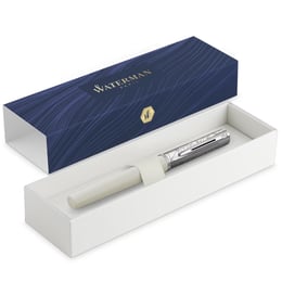 Ручка перова Waterman ALLURE Deluxe White CT FP F