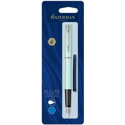Ручка перьевая Waterman ALLURE Chrome CT FP F (блистер)