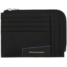 Картхолдер з монетницею Piquadro RYAN (RY) Black PU1243RYR_N