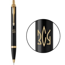Ручка кулькова Parker IM UKRAINE Black GT BP Тризуб ЗСУ