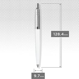 Ручка кулькова Parker JOTTER Originals White CT BP (Eco упаковка)