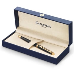 Ручка кулькова Waterman HEMISPHERE Mаtte Black GT BP