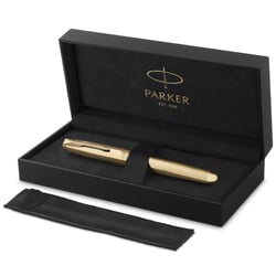 Ручка роллерная Parker SONNET SE Cisele Gold GT RB + бархатный чехол