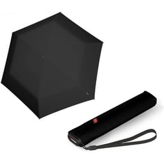 Парасолька механічна Knirps US.050 Ultra Slim Manual/Black Kn95 0050 1001