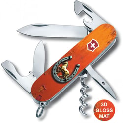 Швейцарський складаний ніж 91мм Victorinox SPARTAN ZODIAC 3D Щаслива підкова 1.3603.Z5260hk