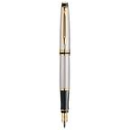 Ручка перьевая Waterman EXPERT Stainless Steel GT FP F