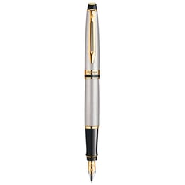 Ручка перова Waterman EXPERT Stainless Steel GT FP F